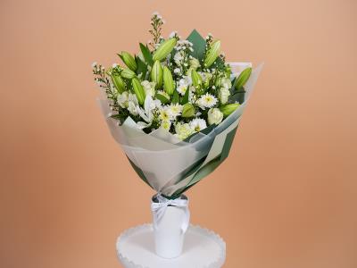 White Lilies Bouquet